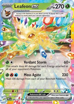Leafeon ex (006/131) [Scarlet & Violet: Prismatic Evolutions]-1