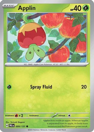 Applin (009/131) [Scarlet & Violet: Prismatic Evolutions]-1