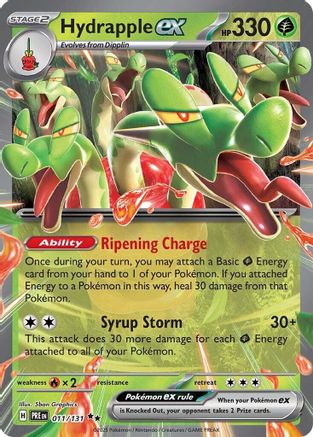 Hydrapple ex (011/131) [Scarlet & Violet: Prismatic Evolutions]-1