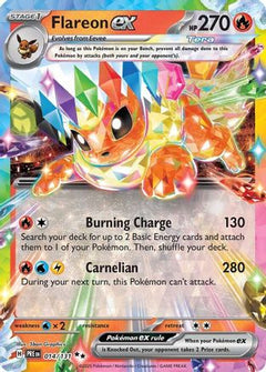 Flareon ex (014/131) [Scarlet & Violet: Prismatic Evolutions]-1