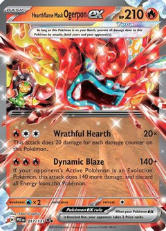 Hearthflame Mask Ogerpon ex (017/131) [Scarlet & Violet: Prismatic Evolutions]-1