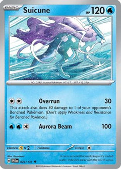 Suicune (024/131) [Scarlet & Violet: Prismatic Evolutions]-1