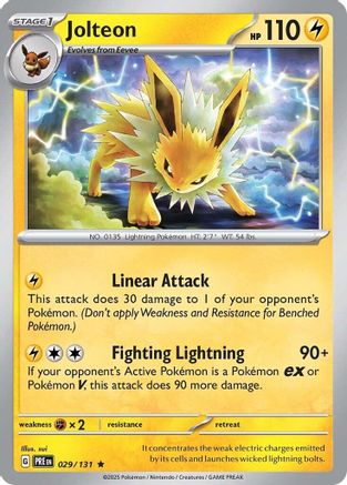 Jolteon (029/131) [Scarlet & Violet: Prismatic Evolutions]-1