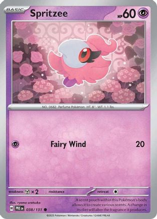 Spritzee (038/131) [Scarlet & Violet: Prismatic Evolutions]-1