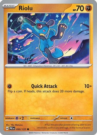 Riolu (050/131) [Scarlet & Violet: Prismatic Evolutions]-1