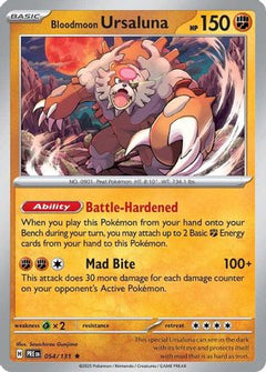 Bloodmoon Ursaluna (054/131) [Scarlet & Violet: Prismatic Evolutions]-1