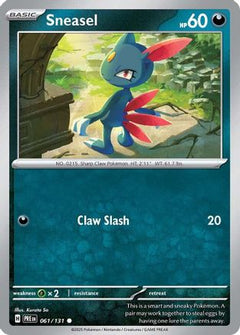 Sneasel (061/131) [Scarlet & Violet: Prismatic Evolutions]-1