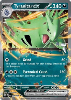 Tyranitar ex (064/131) [Scarlet & Violet: Prismatic Evolutions]-1