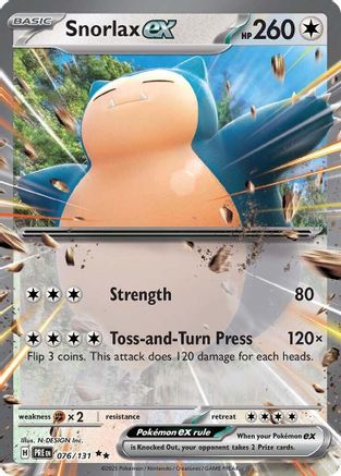 Snorlax ex (076/131) [Scarlet & Violet: Prismatic Evolutions]-1
