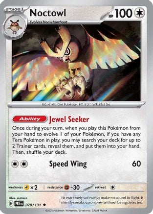 Noctowl (078/131) [Scarlet & Violet: Prismatic Evolutions]-1