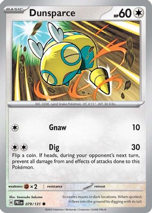 Dunsparce (079/131) [Scarlet & Violet: Prismatic Evolutions]-1