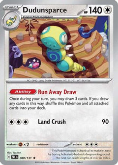 Dudunsparce (080/131) [Scarlet & Violet: Prismatic Evolutions]-1