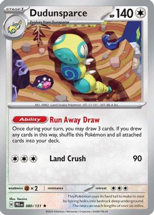 Dudunsparce (080/131) [Scarlet & Violet: Prismatic Evolutions]-1