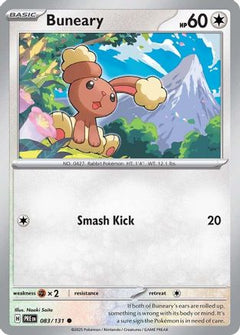 Buneary (083/131) [Scarlet & Violet: Prismatic Evolutions]-1