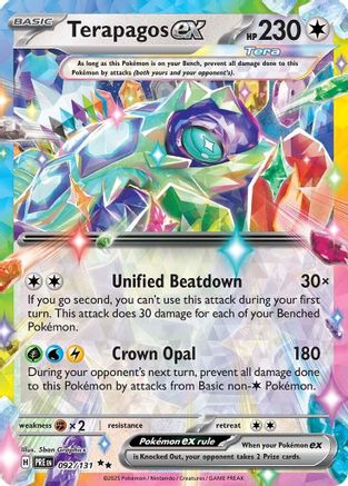 Terapagos ex (092/131) [Scarlet & Violet: Prismatic Evolutions]-1