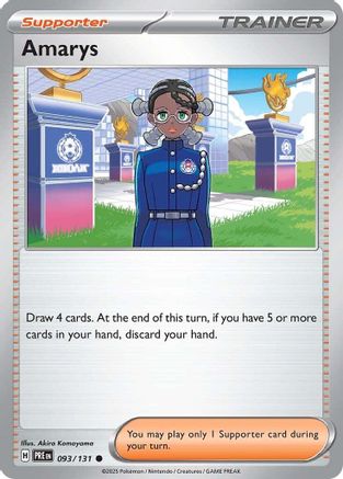 Amarys (093/131) [Scarlet & Violet: Prismatic Evolutions]-1