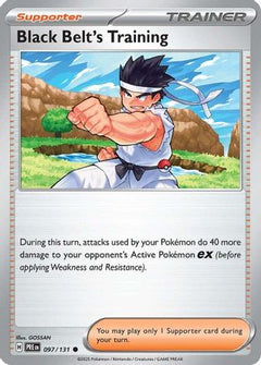 Black Belt's Training (097/131) [Scarlet & Violet: Prismatic Evolutions]-1