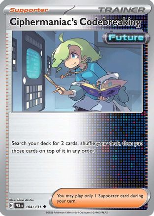 Ciphermaniac's Codebreaking (104/131) [Scarlet & Violet: Prismatic Evolutions]-1