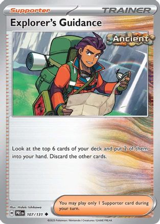 Explorer's Guidance (107/131) [Scarlet & Violet: Prismatic Evolutions]-1
