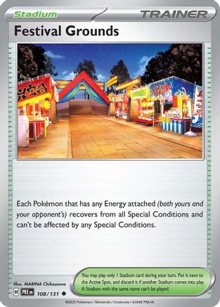 Festival Grounds (108/131) [Scarlet & Violet: Prismatic Evolutions]-1