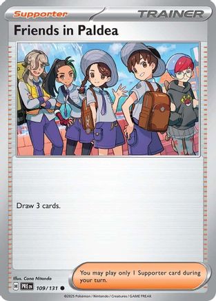 Friends in Paldea (109/131) [Scarlet & Violet: Prismatic Evolutions]-1