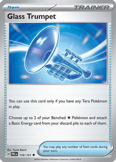 Glass Trumpet (110/131) [Scarlet & Violet: Prismatic Evolutions]-1