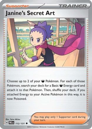 Janine's Secret Art (112/131) [Scarlet & Violet: Prismatic Evolutions]-1