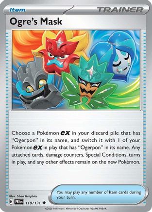 Ogre's Mask (118/131) [Scarlet & Violet: Prismatic Evolutions]-1