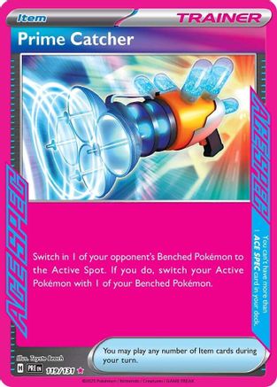 Prime Catcher (119/131) [Scarlet & Violet: Prismatic Evolutions]-1