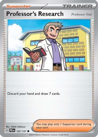 Professor's Research (122/131) [Professor Oak] [Scarlet & Violet: Prismatic Evolutions]-1
