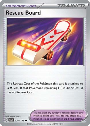 Rescue Board (126/131) [Scarlet & Violet: Prismatic Evolutions]-1