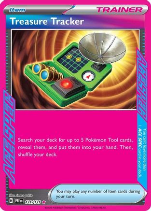 Treasure Tracker (131/131) [Scarlet & Violet: Prismatic Evolutions]-1