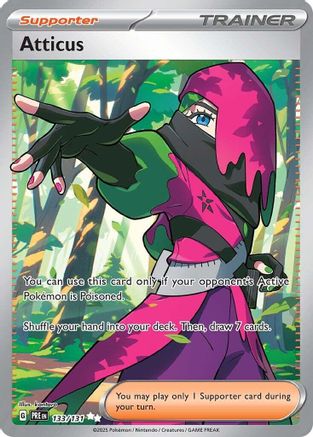 Atticus (133/131) [Scarlet & Violet: Prismatic Evolutions]-1