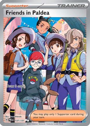 Friends in Paldea (137/131) [Scarlet & Violet: Prismatic Evolutions]-1