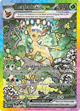 Leafeon ex (144/131) [Scarlet & Violet: Prismatic Evolutions]-1
