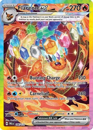 Flareon ex (146/131) [Scarlet & Violet: Prismatic Evolutions]-1