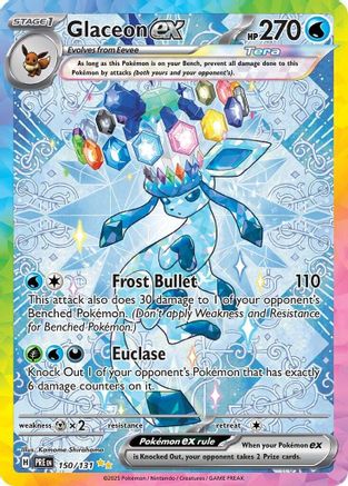 Glaceon ex (150/131) [Scarlet & Violet: Prismatic Evolutions]-1
