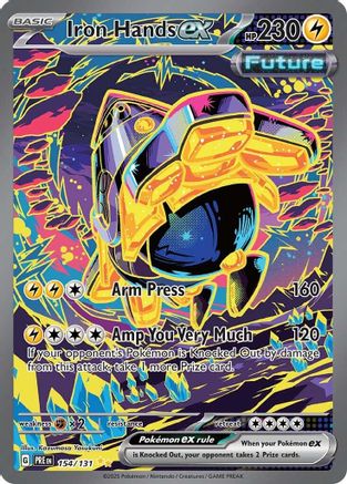Iron Hands ex (154/131) [Scarlet & Violet: Prismatic Evolutions]-1