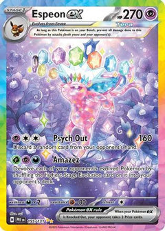 Espeon ex (155/131) [Scarlet & Violet: Prismatic Evolutions]-1