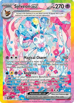 Sylveon ex (156/131) [Scarlet & Violet: Prismatic Evolutions]-1