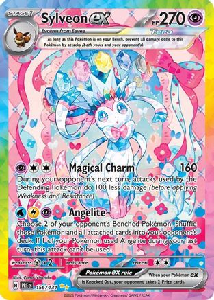 Sylveon ex (156/131) [Scarlet & Violet: Prismatic Evolutions]-1