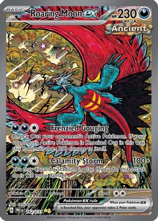 Roaring Moon ex (162/131) [Scarlet & Violet: Prismatic Evolutions]-1
