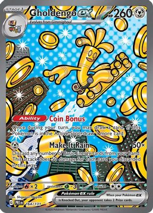 Gholdengo ex (164/131) [Scarlet & Violet: Prismatic Evolutions]-1