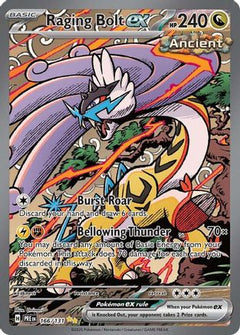 Raging Bolt ex (166/131) [Scarlet & Violet: Prismatic Evolutions]-1