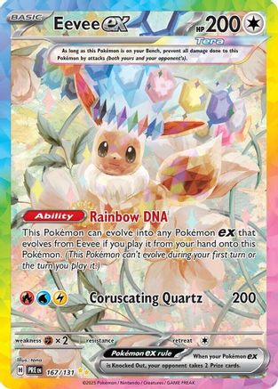 Eevee ex (167/131) [Scarlet & Violet: Prismatic Evolutions]-1