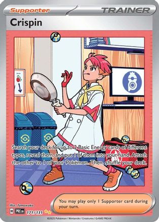 Crispin (171/131) [Scarlet & Violet: Prismatic Evolutions]-1