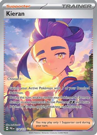 Kieran (174/131) [Scarlet & Violet: Prismatic Evolutions]-1