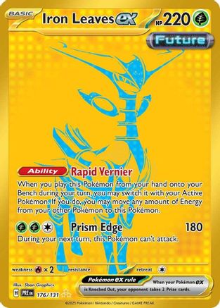 Iron Leaves ex (176/131) [Scarlet & Violet: Prismatic Evolutions]-1