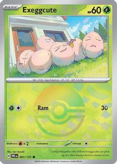 Exeggcute (001/131) (Poke Ball Pattern) [Scarlet & Violet: Prismatic Evolutions]-1