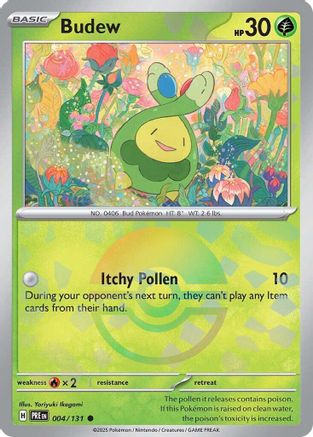 Budew (004/131) (Poke Ball Pattern) [Scarlet & Violet: Prismatic Evolutions]-1
